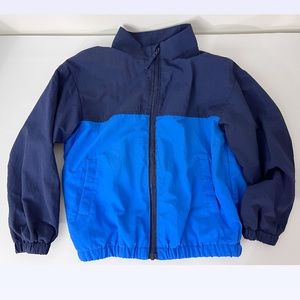 Uniqlo kid mesh lining color block blouson jacket, NEW